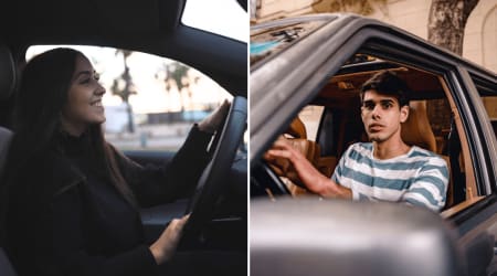 Teenager kept cutting a woman off in traffic — her one request at the stoplight instantly wiped the confidence off his face