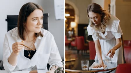 She was instantly attracted to a good-looking man at a café — but the way he treated the waitress made her change her mind about giving him her number