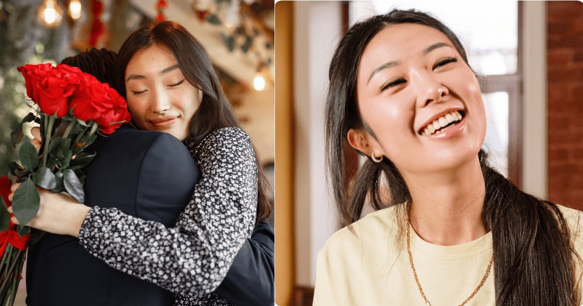 (L) Woman on a date. (R) Woman smiles excitedly. (Representative Cover Image Source: Pexels| L - Gustavo Fring, R - cottonbro studio)